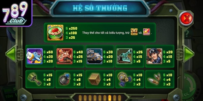 Cuộc Chiến Hạng Nặng 789Club – Tham Gia Slot Chiến Đấu 3 Nhịp trả thưởng theo chuỗi giao tranh